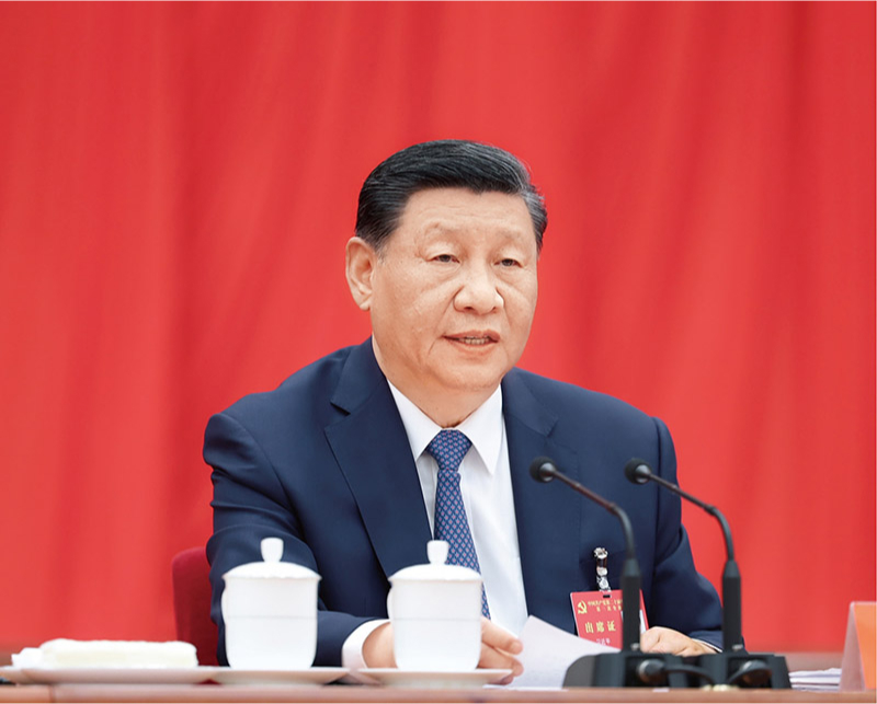 　　中國共產(chǎn)黨第二十屆中央委員會(huì)第三次全體會(huì)議，于2024年7月15日至18日在北京舉行。中央委員會(huì)總書記習(xí)近平作重要講話。 新華社記者 鞠鵬/攝